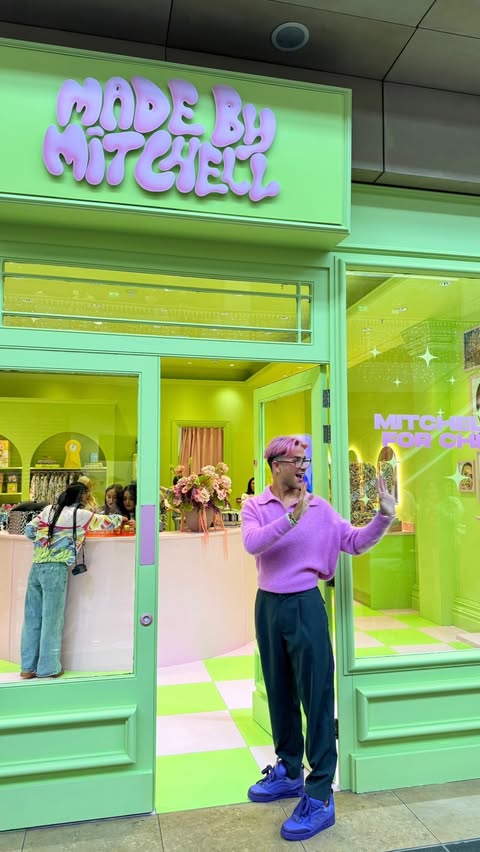 Instagram post by @mmmmitchell for MADE BY MITCHELL. Caption reads: goodbye for now, we will be back soon. back, in a....