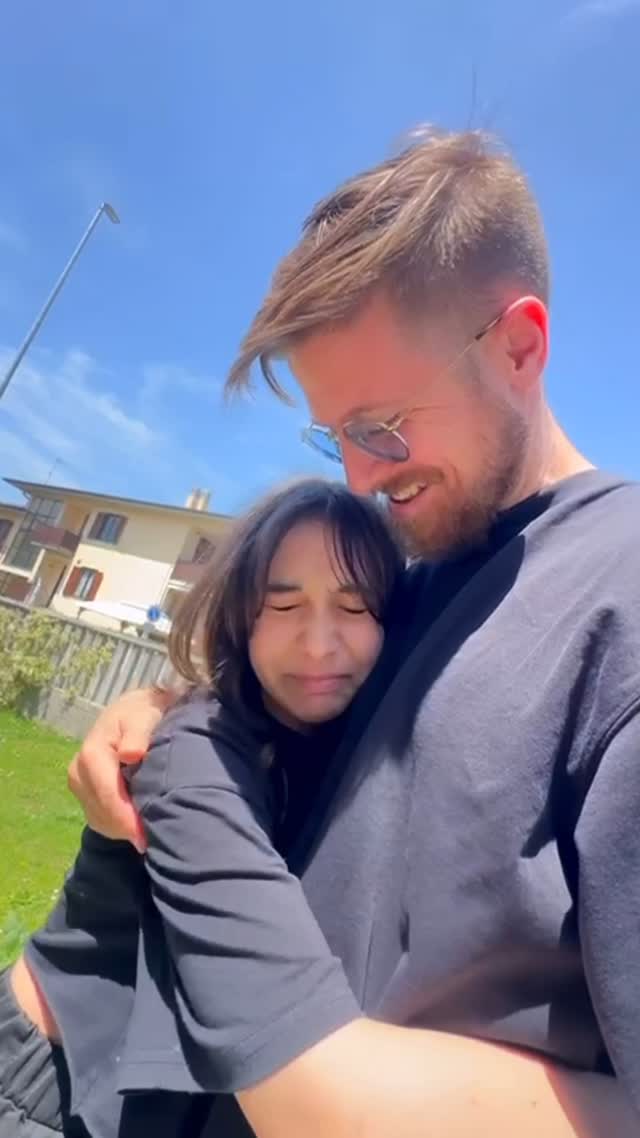 Instagram post by @riccardodose for Mobilfox. Caption reads: [...] A CASA SUA 🥹(VIDEO....