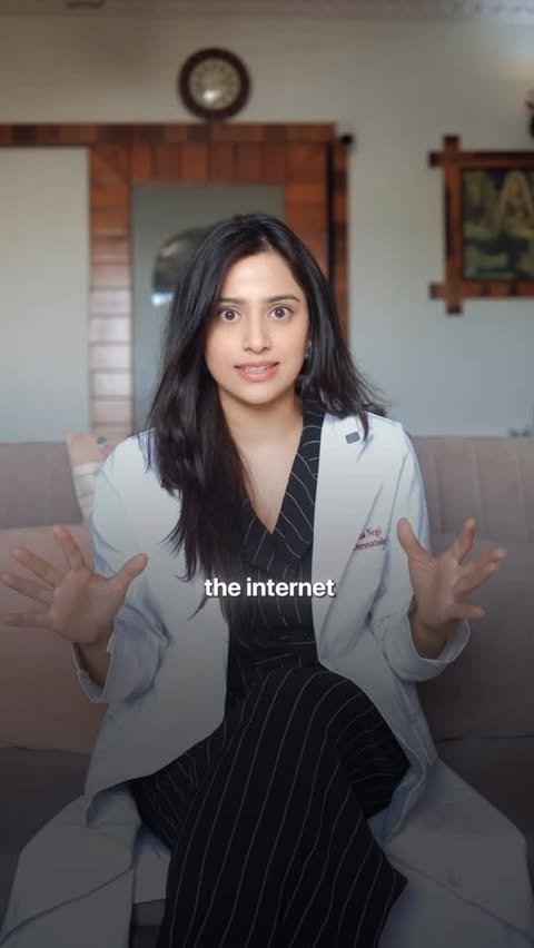 Instagram post by @dr.richa.negi for Dr Sheths. Caption reads: Comment “link” The @drsheths viral B’tox serum,....