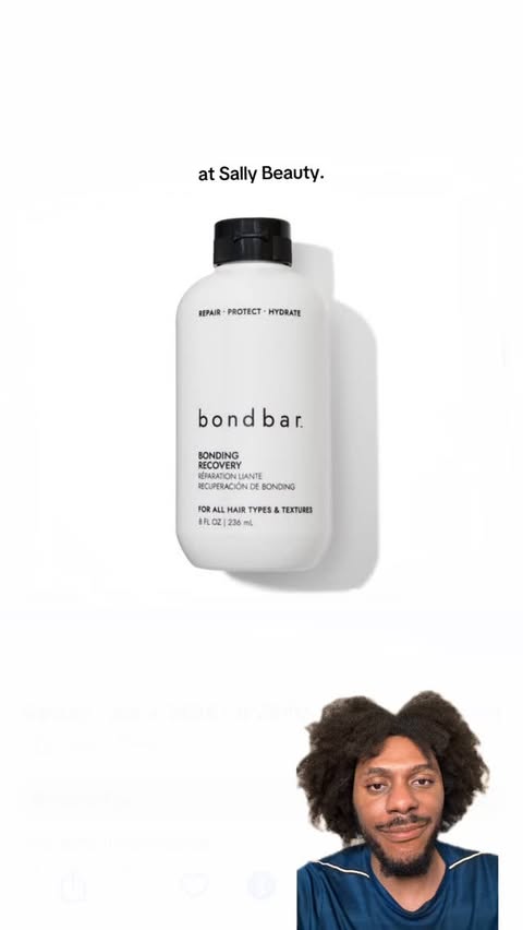 Instagram post by @javonford16 for Sally Beauty. Caption reads: #SallyBeautyPartner bondbar products from....