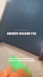 Instagram post by @vvaishnavi04 for Ancheer. Caption reads: The @ancheersport Walking Pad brings fitness right....