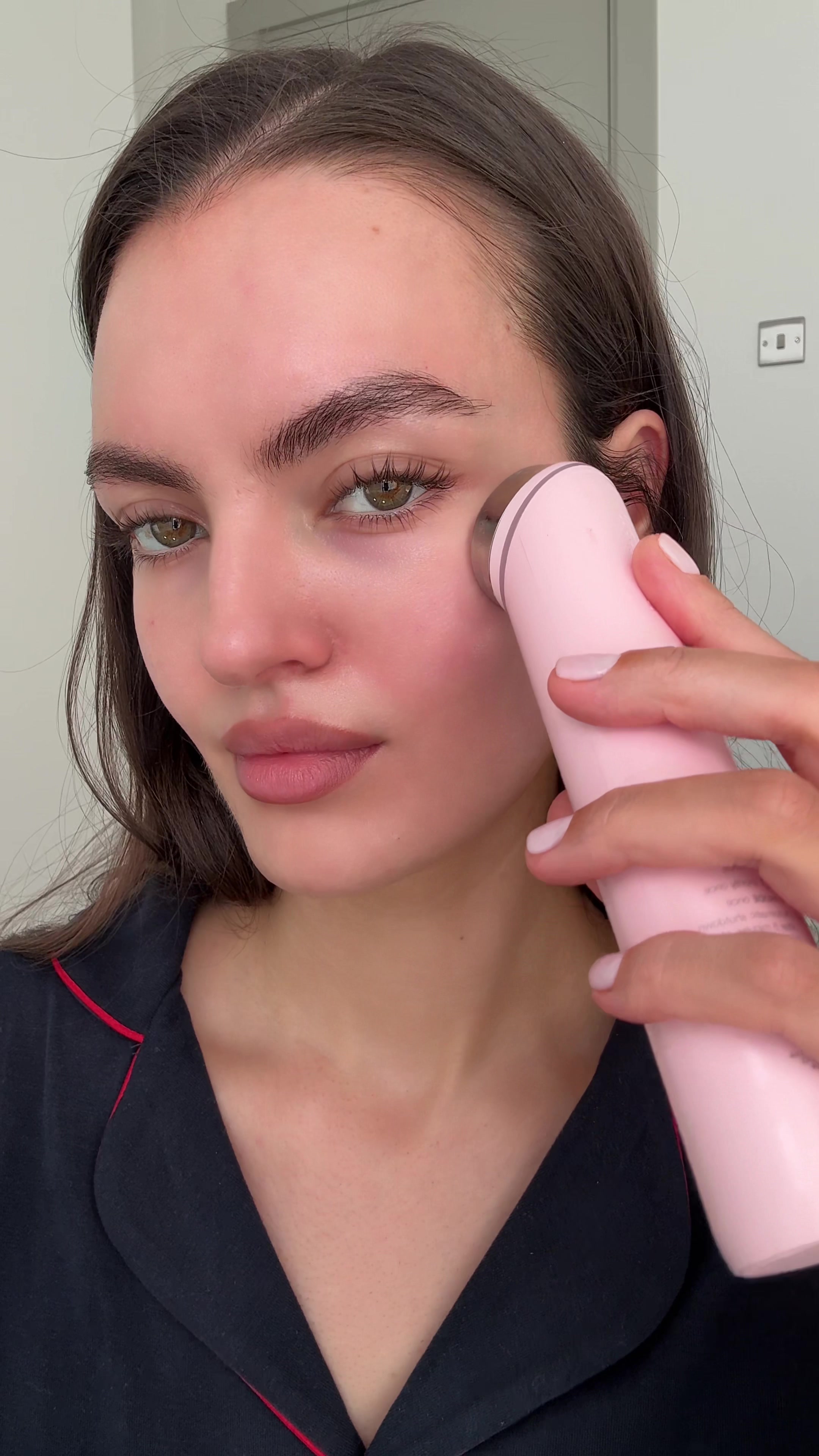 TikTok post by @caressmd for Haruharu Wonder. Caption reads: [...] mami wata @Keren Bartov advanced skin serum ....