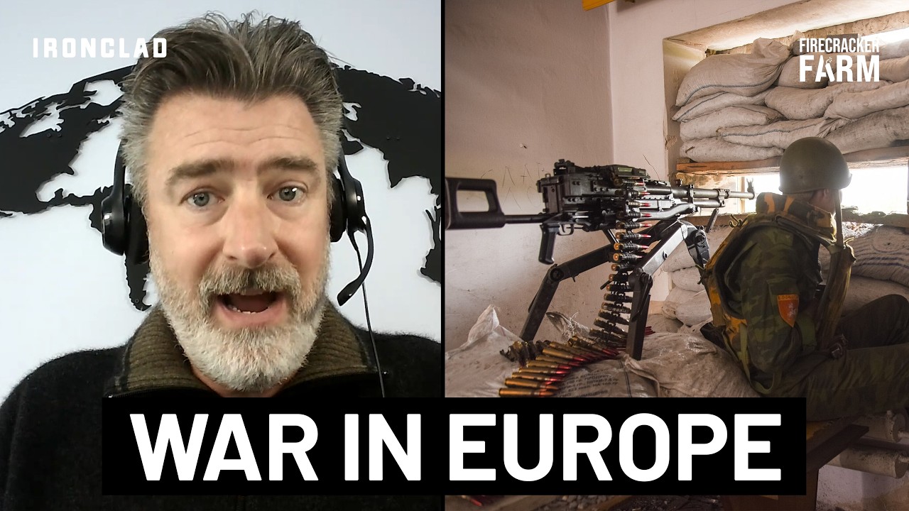 YouTube post by @thisisironclad for GhostBed. Caption reads: The German WAR MACHINE Has Restarted: What’s Next....