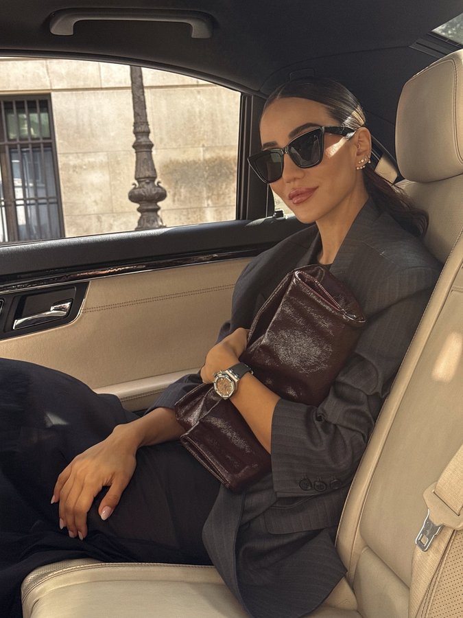 Instagram post by @tamara for Audemars Piguet. Caption reads: [...] to Paris to shoot a campaign for....