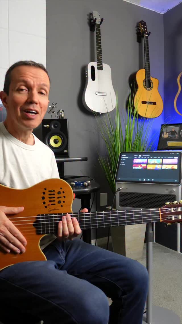 Instagram post by @walterfingerstyle for LAVA MUSIC. Caption reads: Getting ready for the holidays with the LAVA....