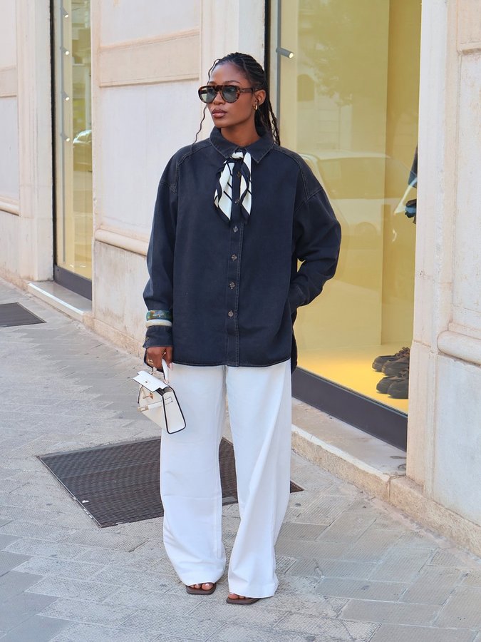 Instagram post by @yacinelusaku for DISSH. Caption reads: [...] Summer outfit. La dolce vita. Italia. Dissh.....