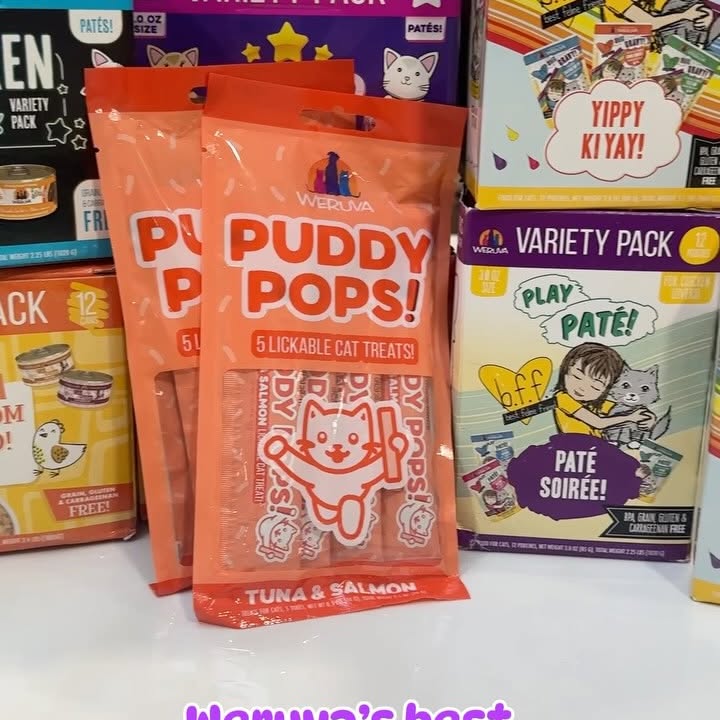 Instagram post by @penguinpepperpia for Weruva. Caption reads: [...] in full prep mode 💪 finalizing their....