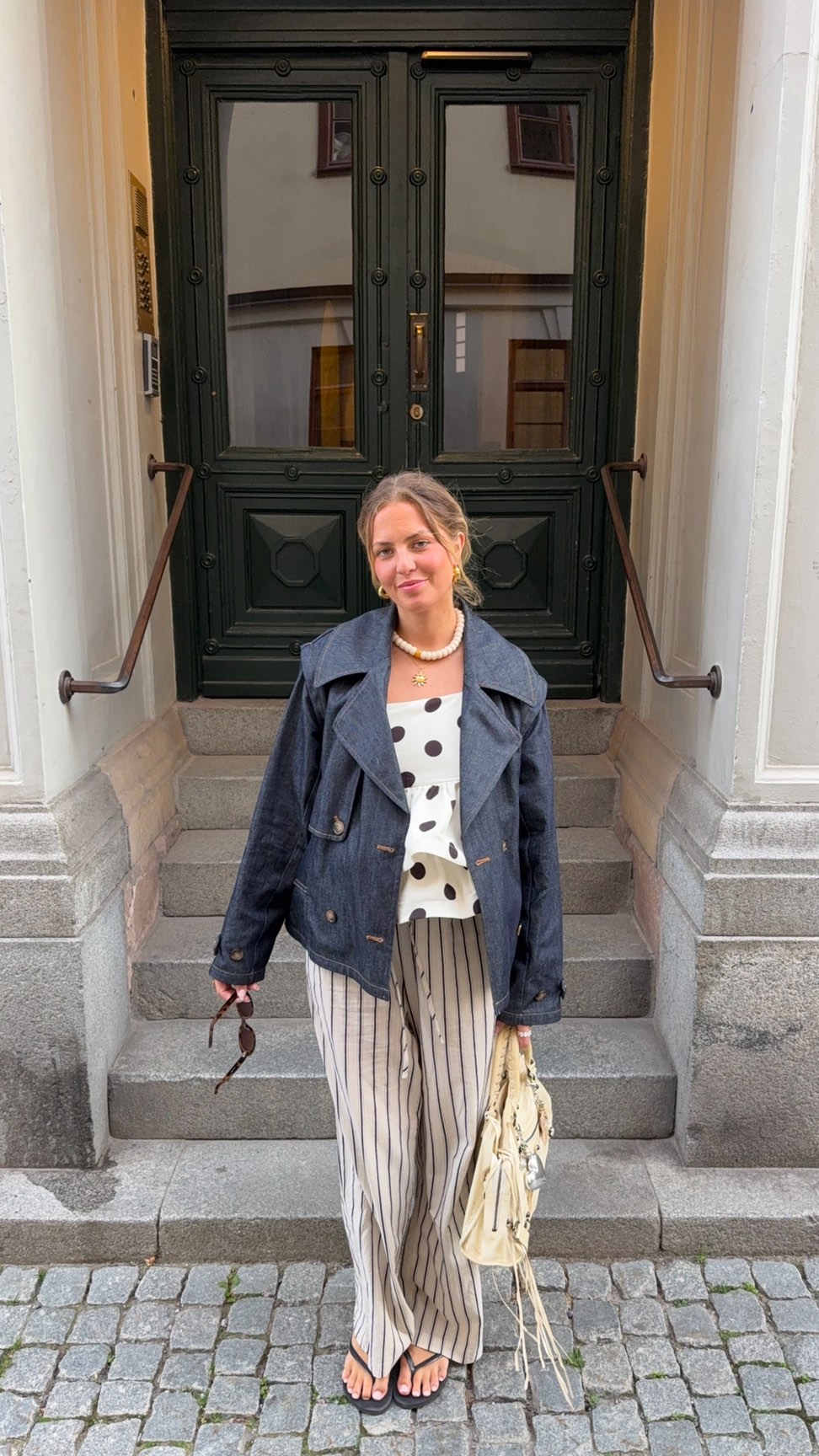 Instagram post by @olivialodenius for Stadium. Caption reads: reklam för @stadium_jointhemovement | find your....