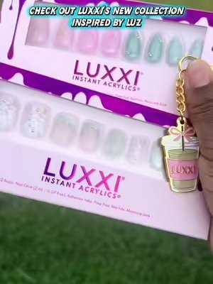 TikTok post by @tiffanylovesloki86 for Luxxi Nails. Caption reads: [...] wonderful job love it @Jasmine 💅🏼✨ @LUXXI....