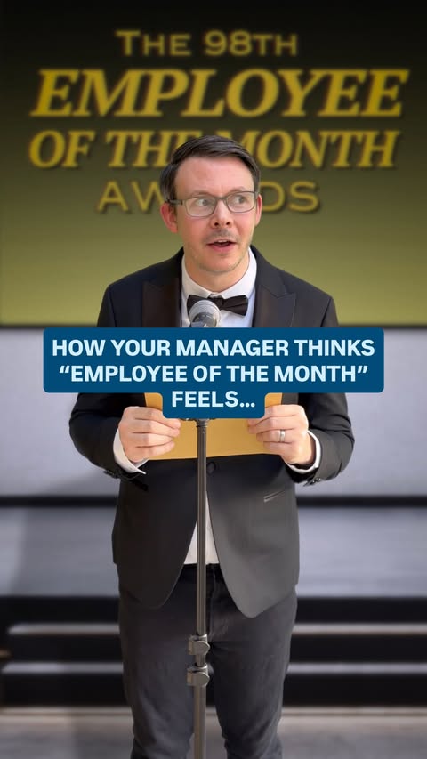 Instagram post by @paul_longley for Indeed. Caption reads: [...] thinks “Employee of the Month” feels…....