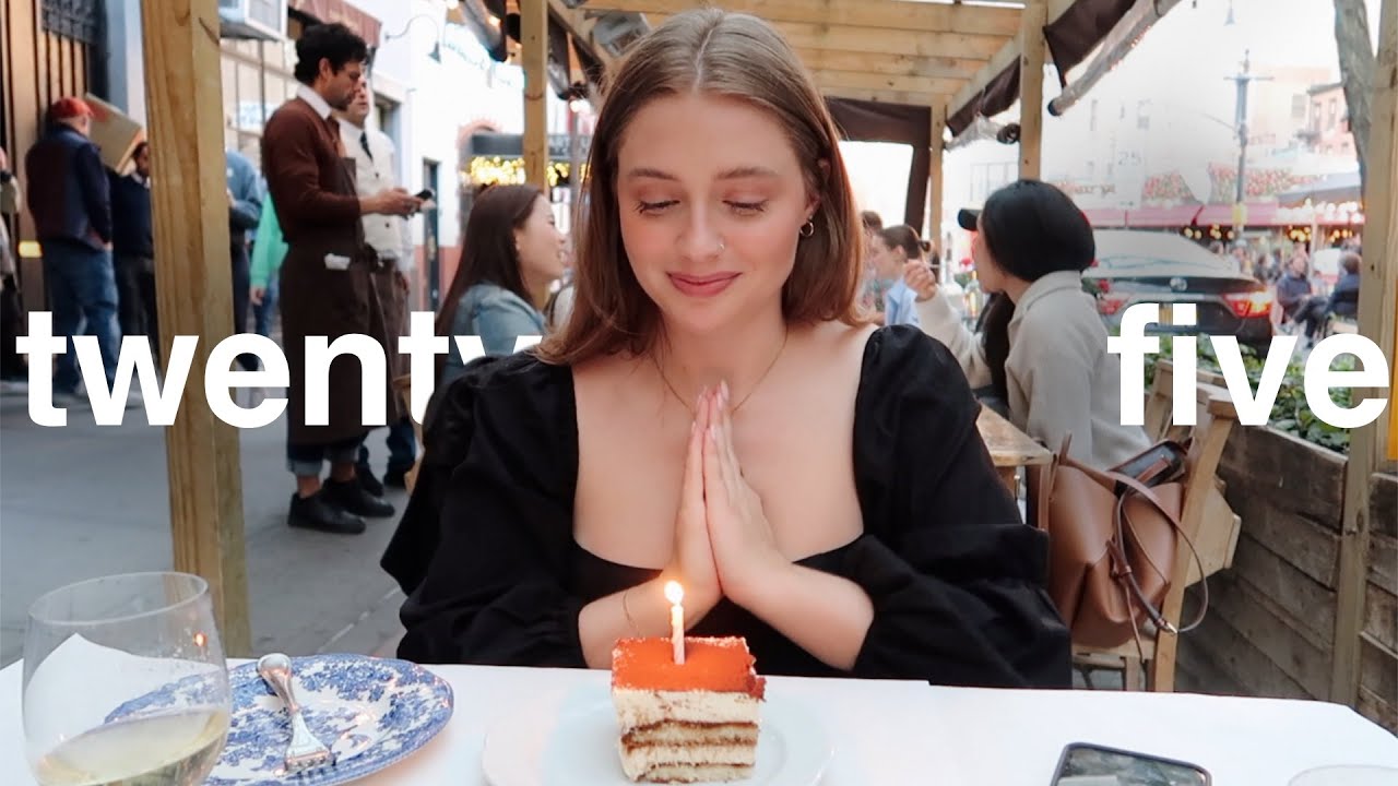 YouTube post by @HannahElise for thredUP. Caption reads: quarter-life without the crisis (a vlog).
