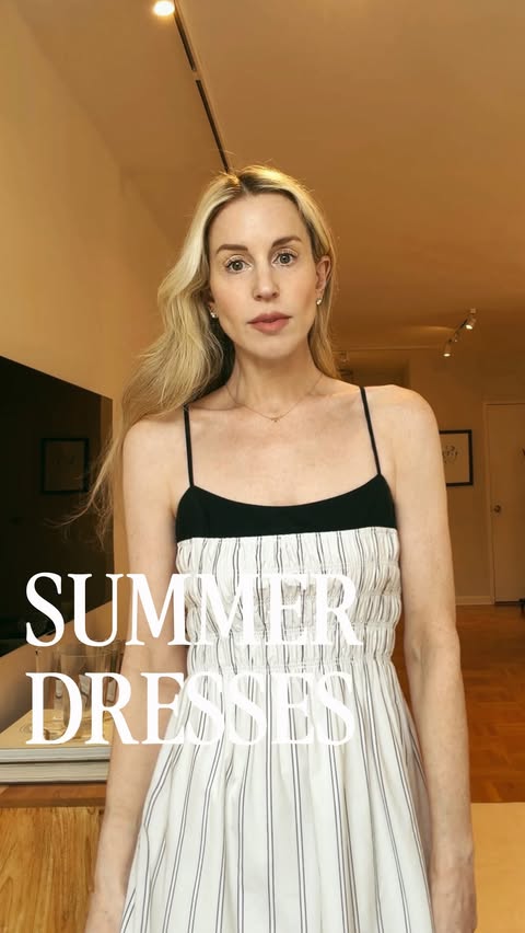 Instagram post by @yaelsteren for Saks Fifth Avenue. Caption reads: Comment SUMMER to have all the outfit details sent....