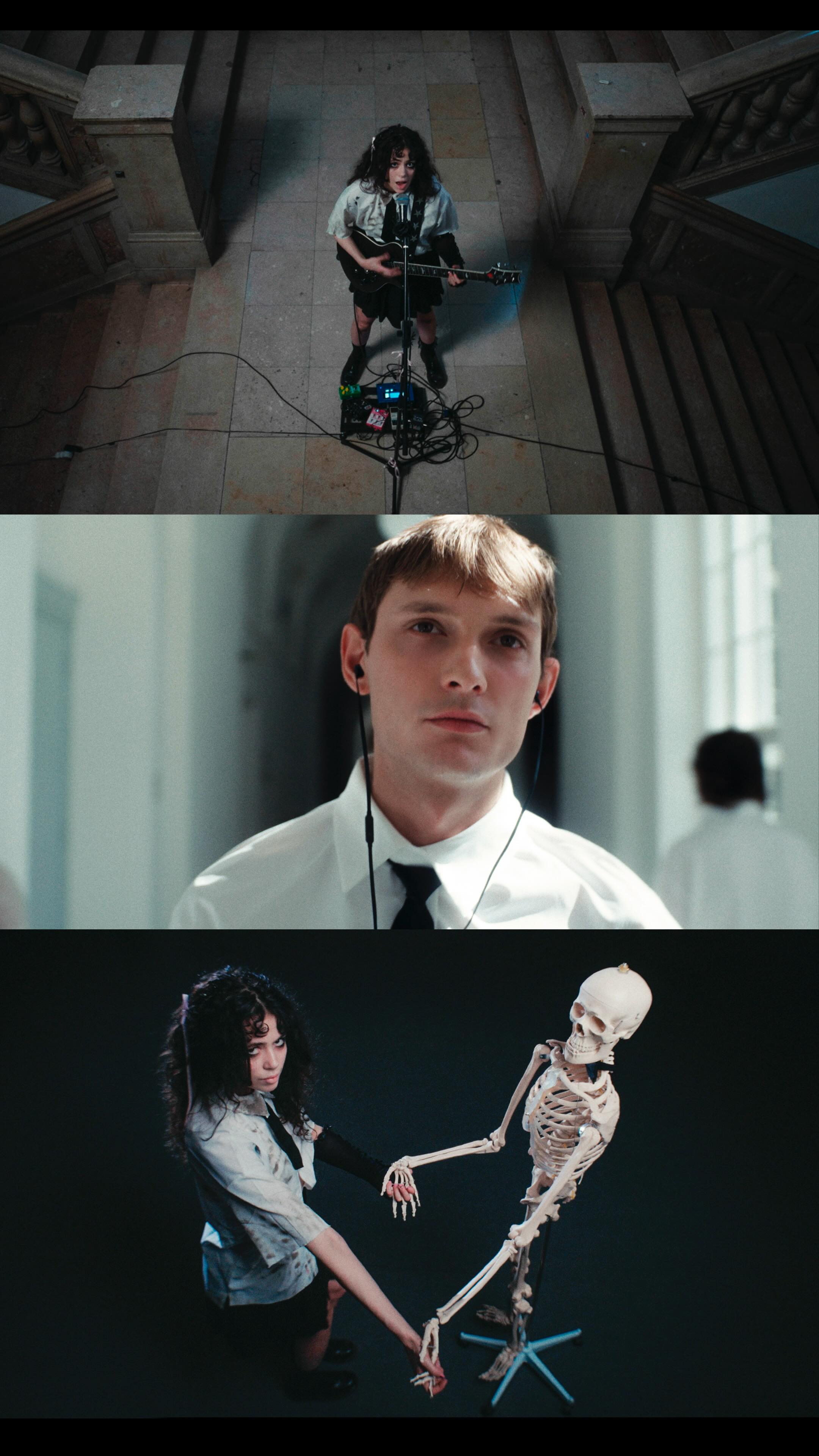 Instagram post by @mehrandjojan for NANLITE. Caption reads: [...] shoot for @zara2stra__ “Psycho....