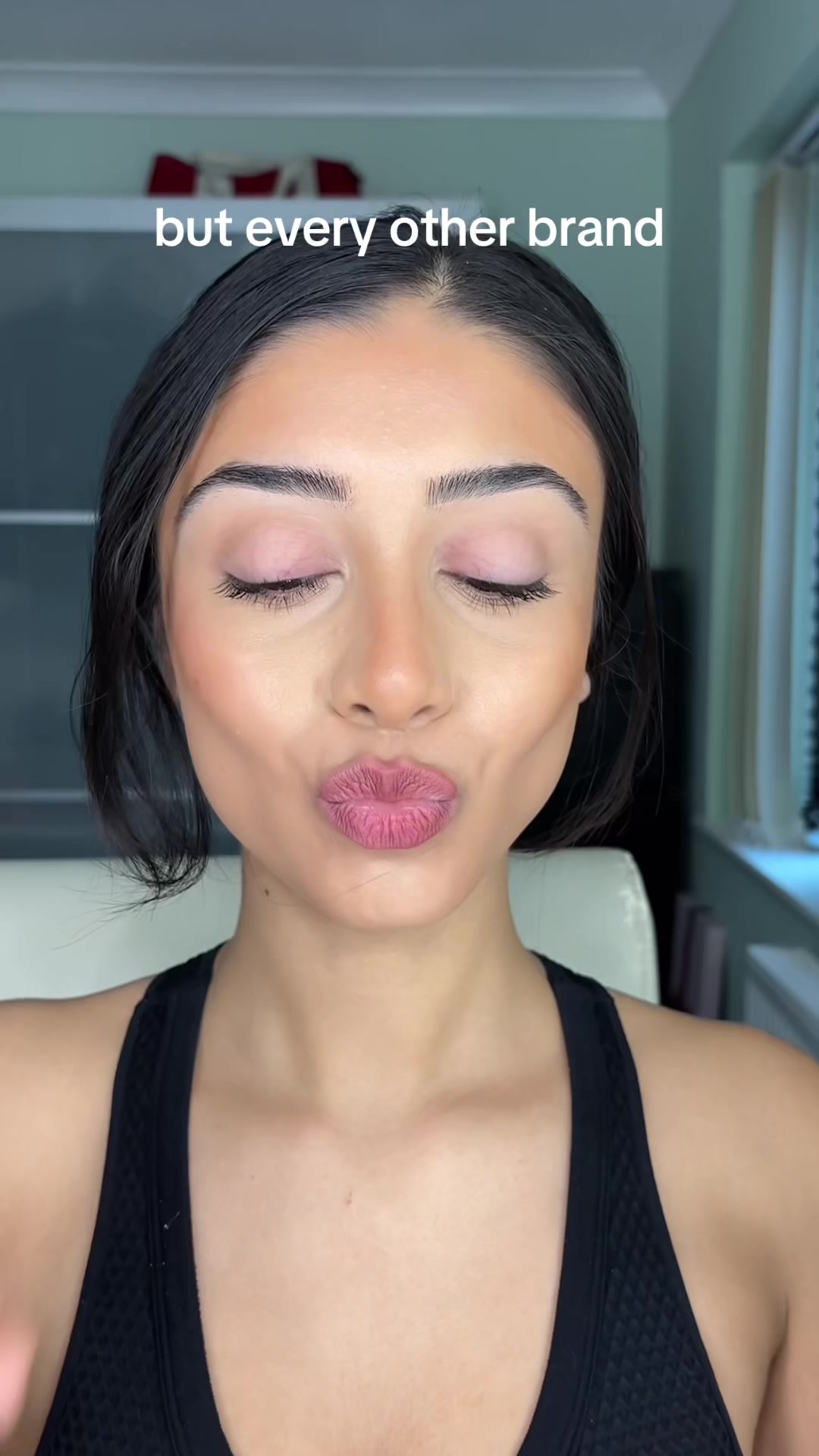 TikTok post by @rikki for Erborian. Caption reads: [...] being LIED to ad it needs to stop 🙄💗....