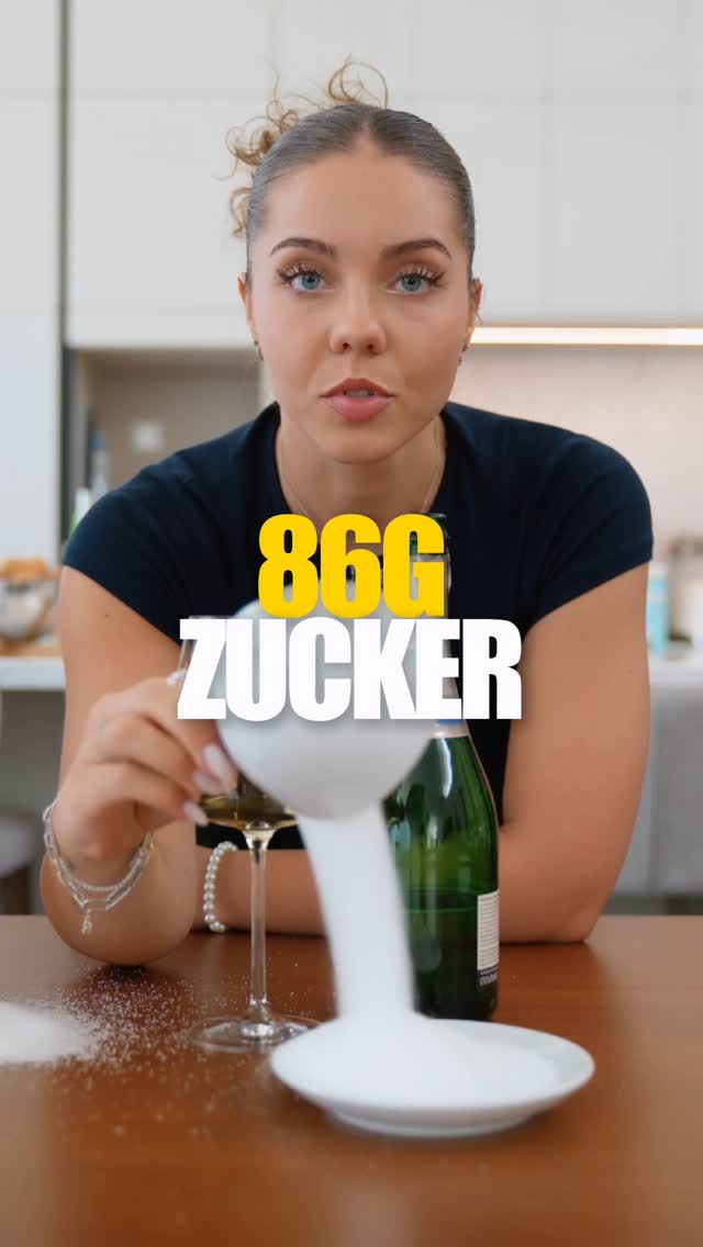 Instagram post by @alberto for More Nutrition. Caption reads: Zucker sparen, Geld sparen und: einen von ZEHN 500....