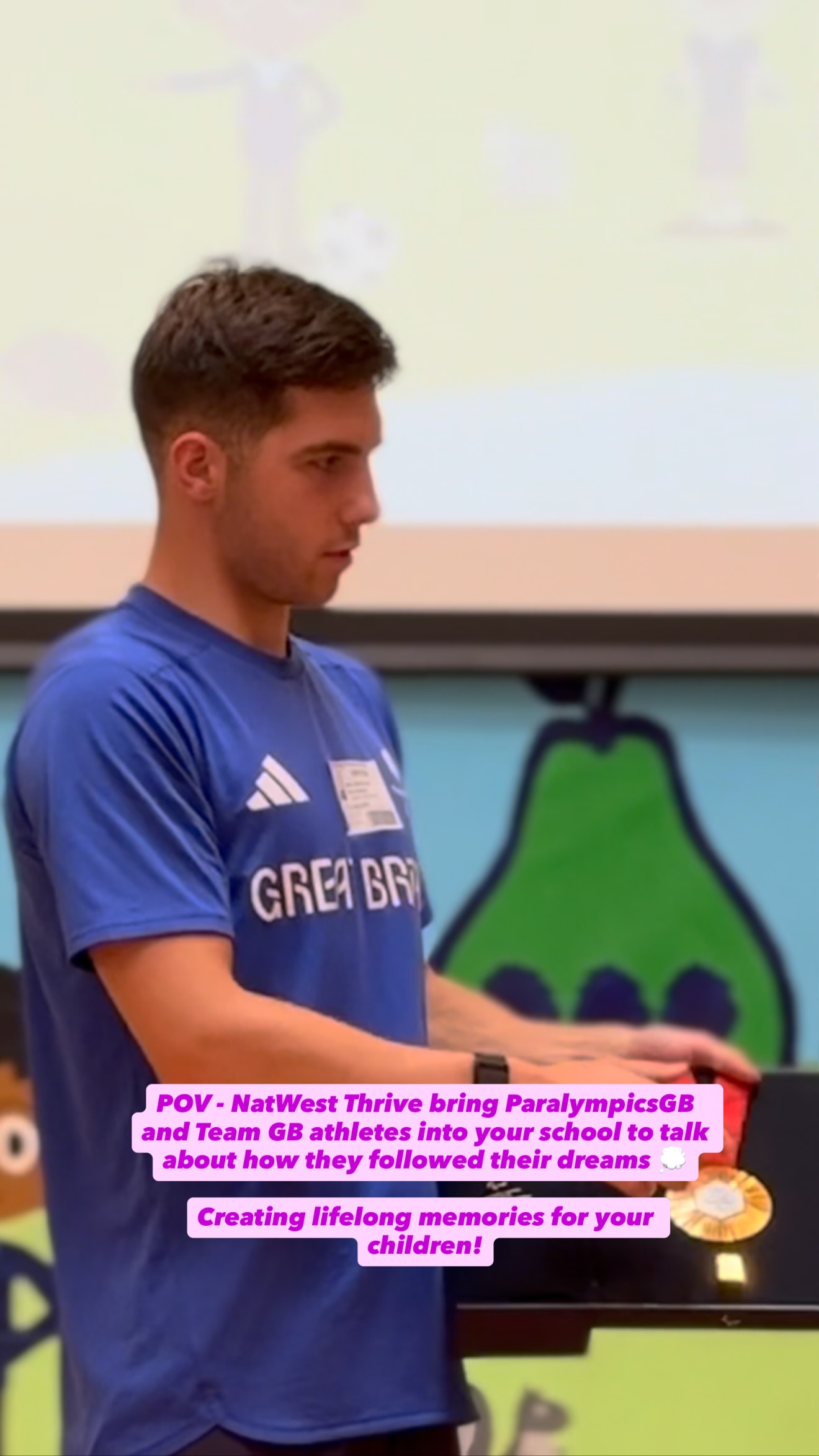 Instagram post by @kitbrownnn for NatWest. Caption reads: AD | Moments like this 🥹 
What a special treat....