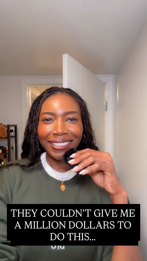 Instagram post by @wemiopakunle for Paulas Choice. Caption reads: Your words are not decorations. They are....