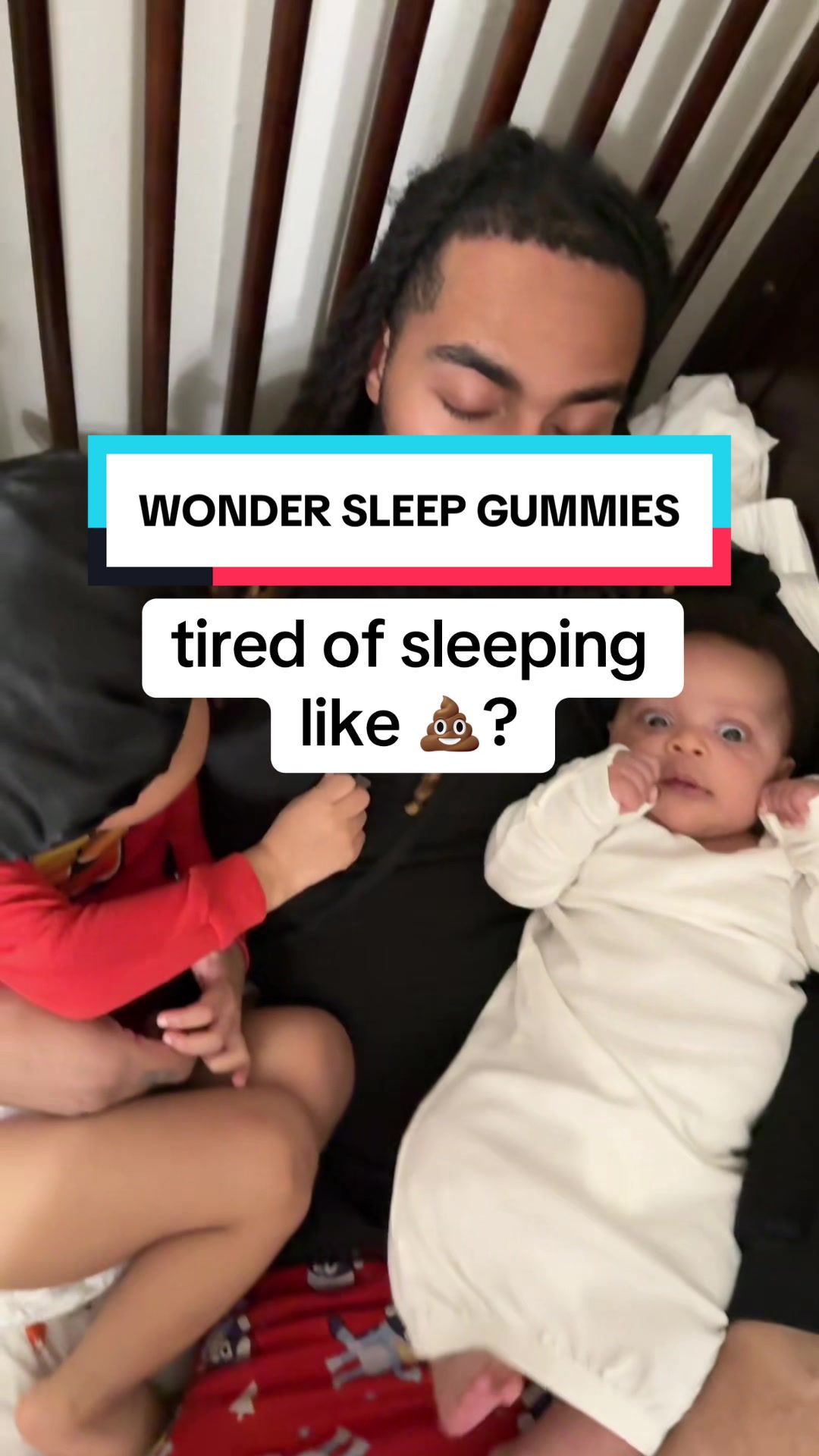 TikTok post by @mrkrabskart for Plant People. Caption reads: @Plant People #cantsleep #gaba #sleepsupport [...].