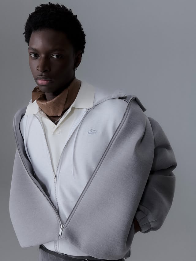 Instagram post by @cheikh.amar_ for AW LAB. Caption reads: @nike X @awlab adv production: @loftfilmslondon....