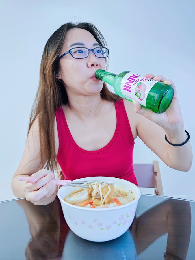 Instagram post by @realisticsoul for Partipost. Caption reads: A bit of sweet, a bit of savoury…with a touch of....