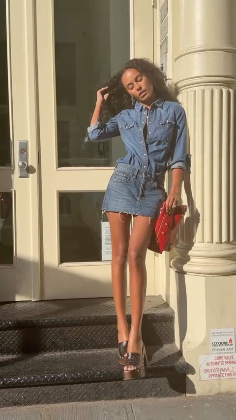 Instagram post by @ava_dash for Kenneth Cole. Caption reads: [...] a soho stroll wearing my @larroude x....