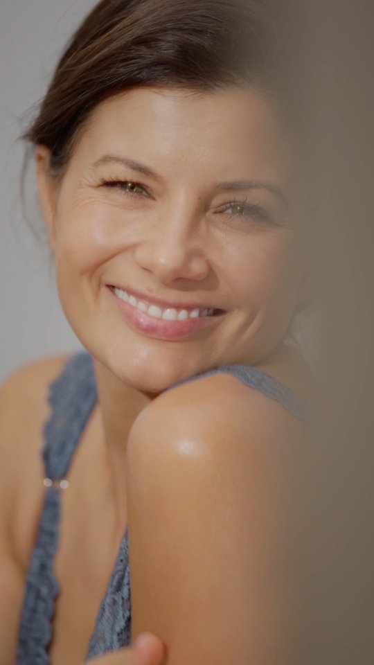 Instagram post by @agnieszka_sienkiewicz_official for NIVEA Polska. Caption reads: [reklama @nivea_pl] Moja skóra wiele ode mnie....