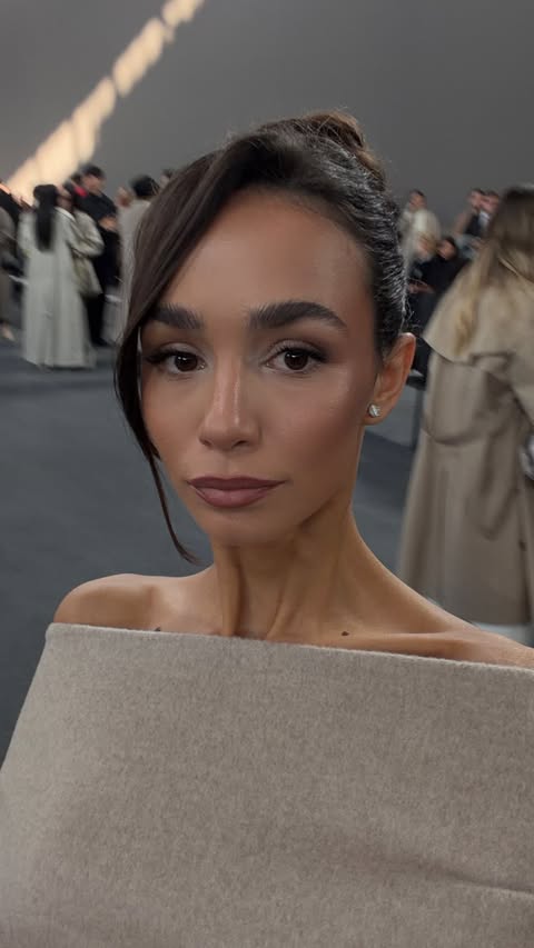 Instagram post by @blancaarimany for Max Mara. Caption reads: My first @maxmara show!!!! È una cosa....