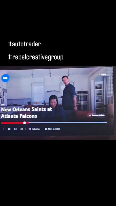 Instagram post by @maxwellfoxofficial for Autotrader. Caption reads: [...] #fox 🦊and my newest commercial for....