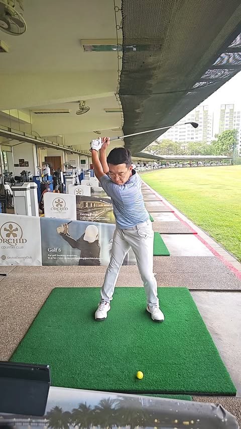 Instagram post by @stabilityndistance for COBRA Golf. Caption reads: Lately, I’ve been emphasizing smooth wrist....