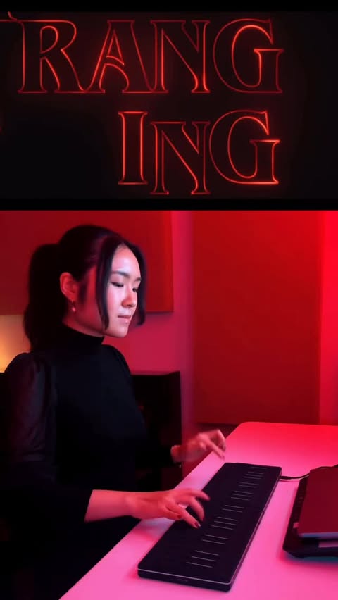 Instagram post by @eunike.tanzil for Roli. Caption reads: [...] theme made entirely with sounds from #ROLI,....