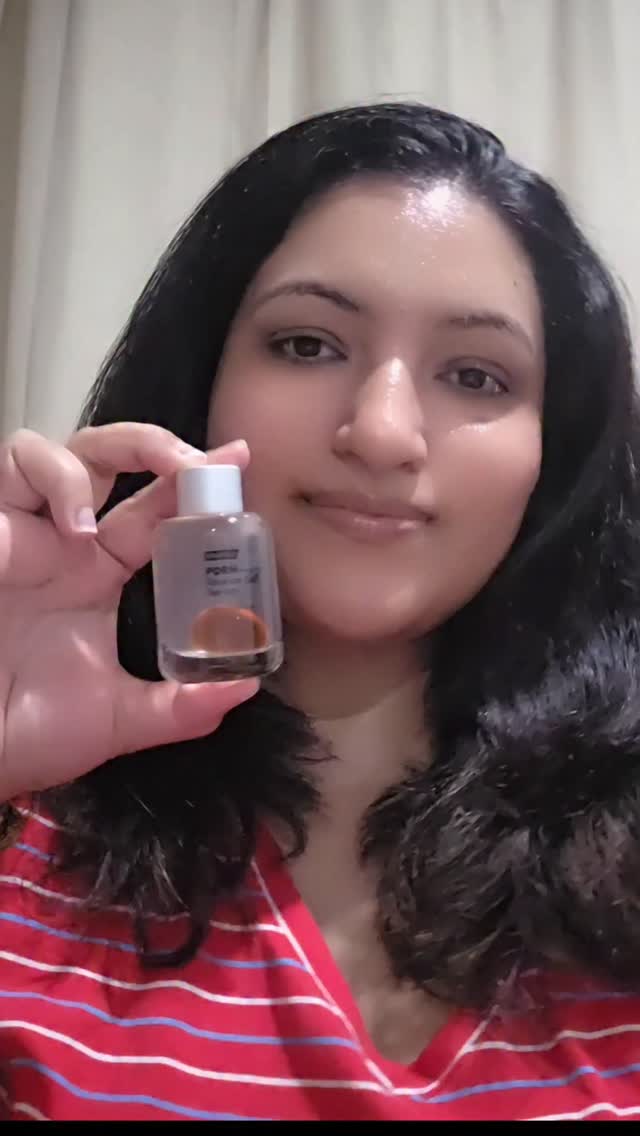 Instagram post by @lareinevlogs for FRANKLY. Caption reads: Bouncy, Hydrated Skin! ✨ Frankly Salmon PDRN Serum....