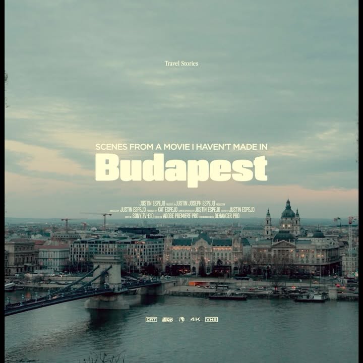 Instagram post by @justin_joseph_espejo for Dehancer. Caption reads: [...] and graded in Adobe Premiere Pro using....