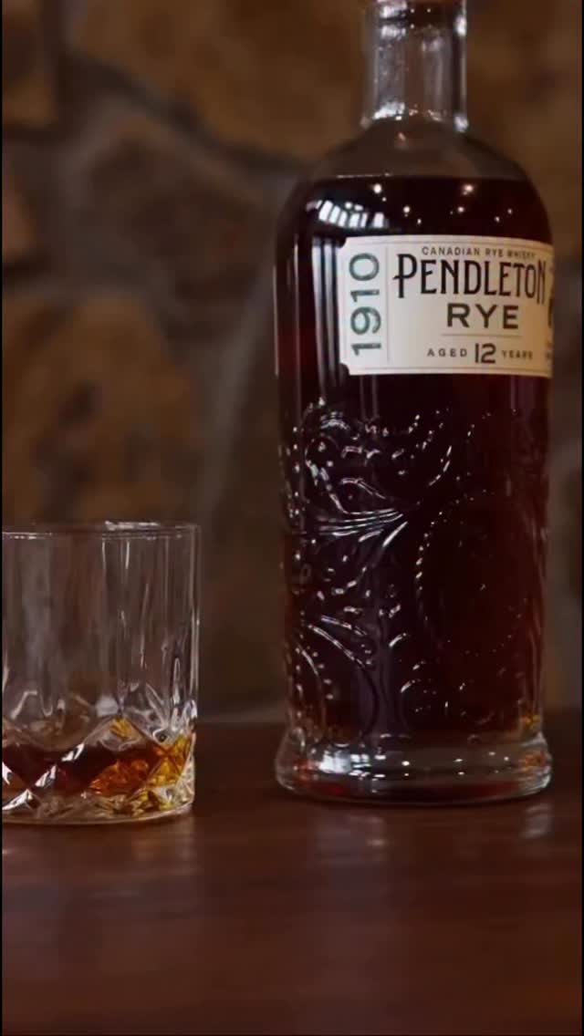 Instagram post by @officialstatlerwright for Pendleton Whisky. Caption reads: Married life started the Wright Way with friends,....