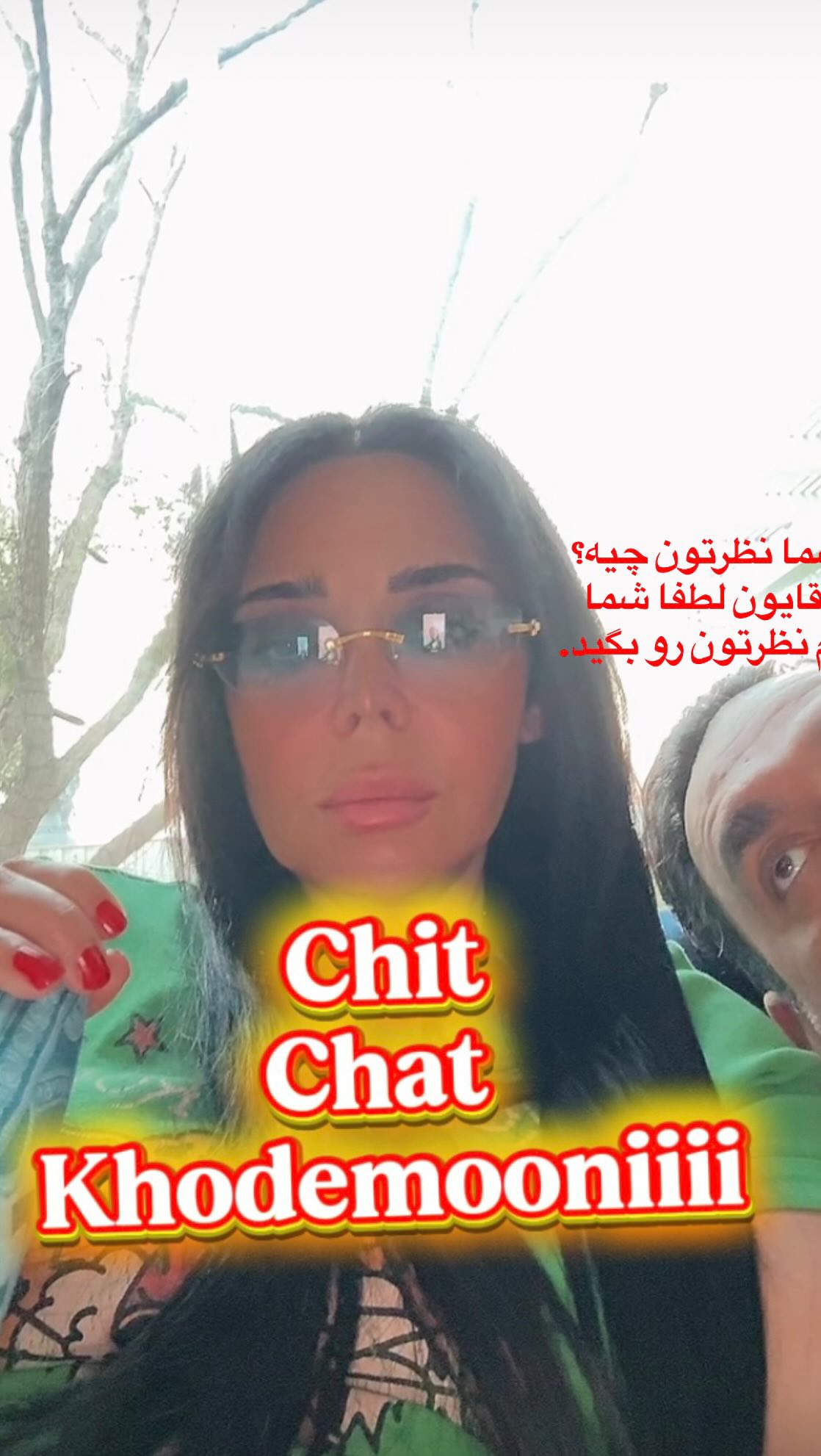 Instagram post by @donyajoon19 for Cartier. Caption reads: Chit Chat Khodemooniii 😉❤️… #instagood #explore....