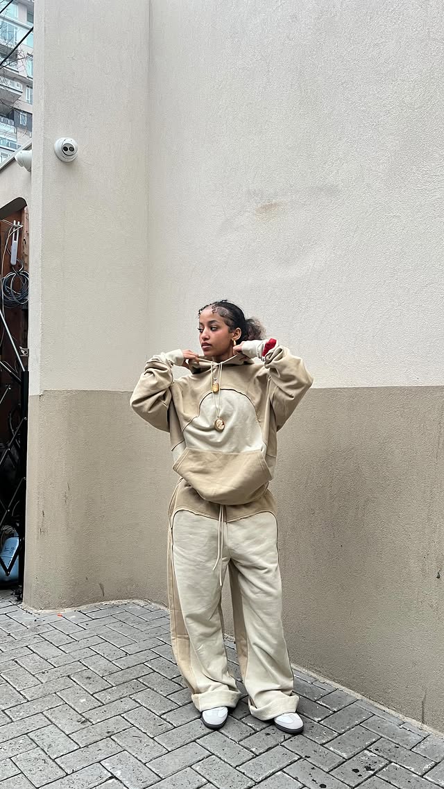 Instagram post by @prinxess.ronnie for Chnge. Caption reads: Fav new sweats from @CHNGE 🖤....