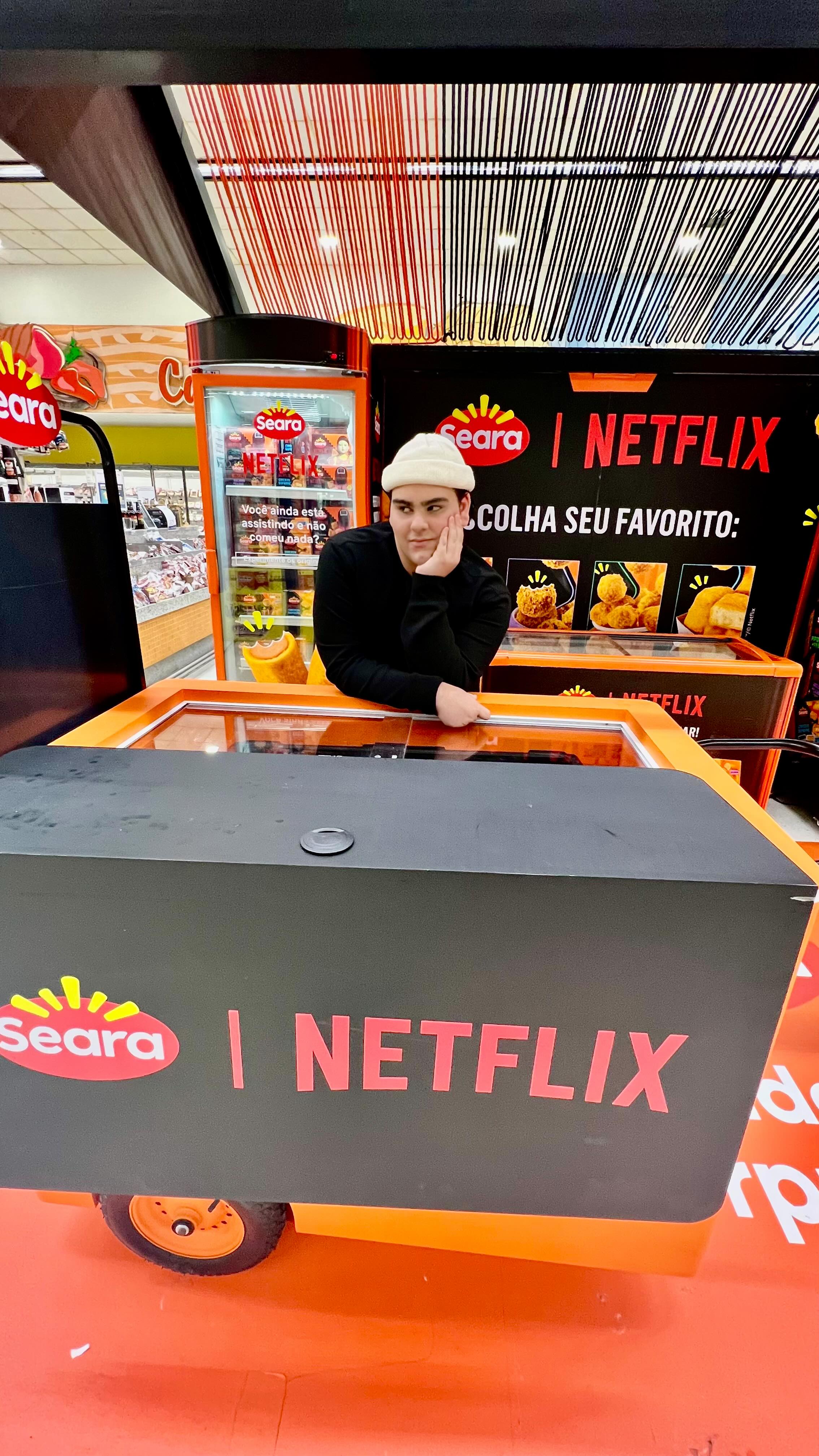 Instagram post by @pablodanza for Netflix. Caption reads: GENTEEE 🗣️ A nova temporada de Round 6 finalmente....