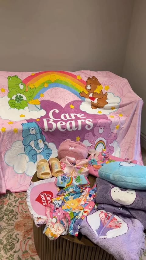 Instagram post by @navneetchadha_ for Care Bears. Caption reads: What better way to start spring with a Care Bears....