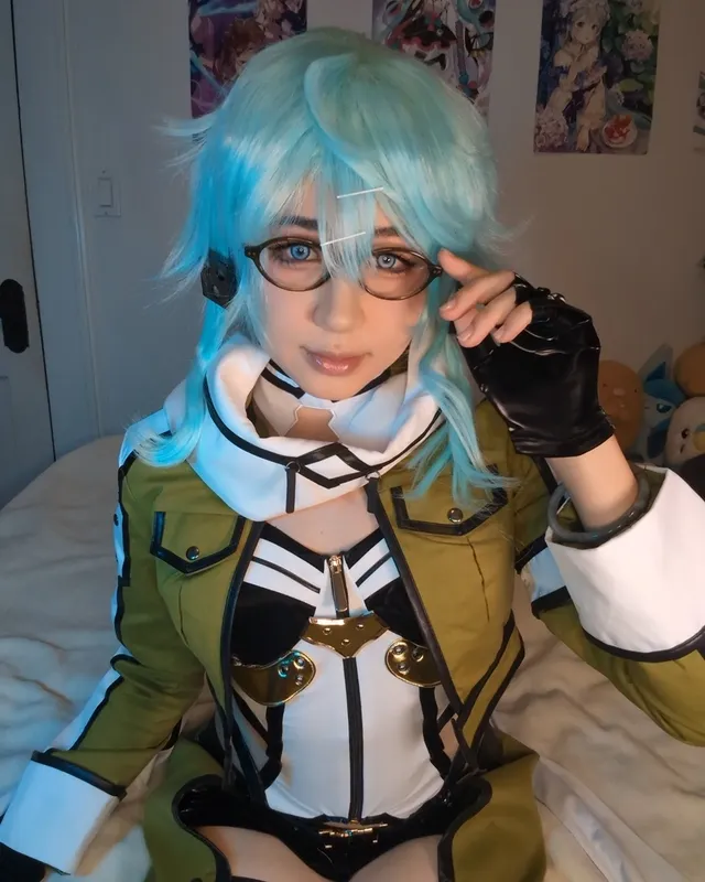 Instagram post by @k1pp1t for TIJN Eyewear. Caption reads: [...] I love Sinon so much 😭🫶 Thank you....