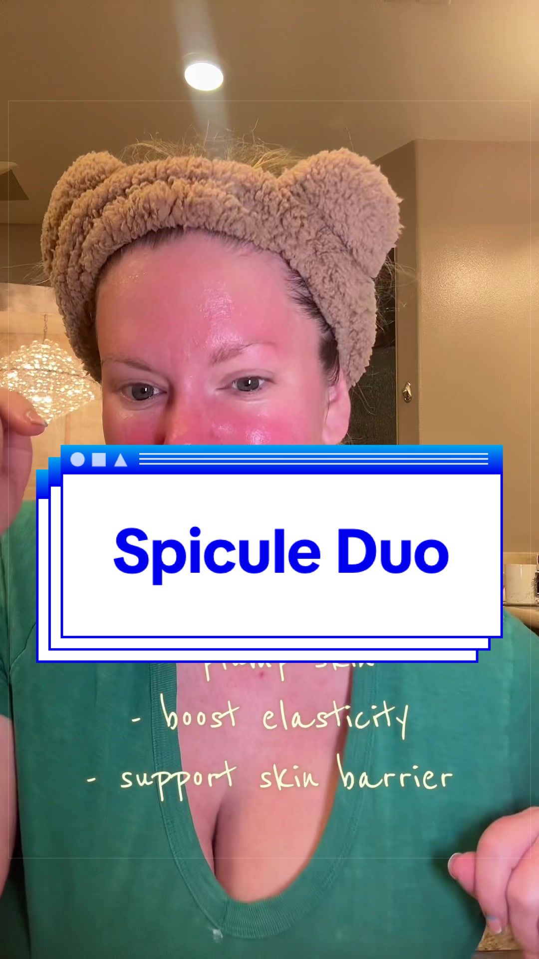 TikTok post by @amacol87 for Picky Shop. Caption reads: [...] #koreanskincare #nobotoxneeded @Picky Shop:.