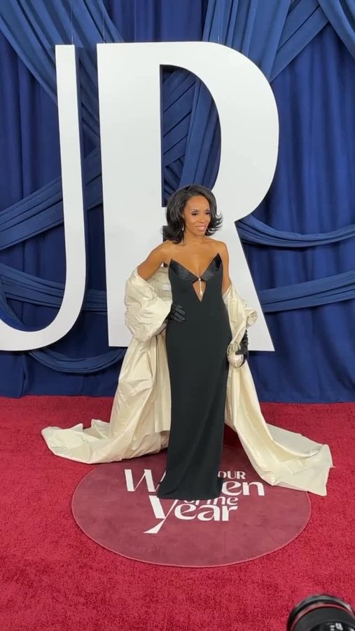 Instagram post by @juneambrose for Glamour. Caption reads: June Ambrose, the queen you are. The star stunned....