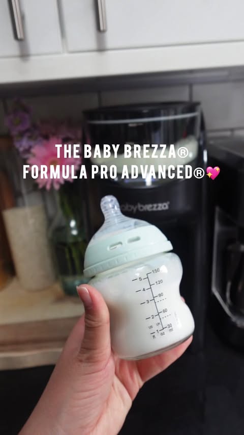 Instagram post by @laurenlayfield for Baby Brezza. Caption reads: #ad Thank you SO much to @babybrezza_uk for....