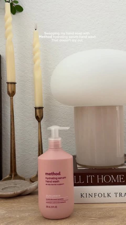 Instagram post by @yangskincarediary_ for method. Caption reads: Swapping my hand soap with @methodproducts....