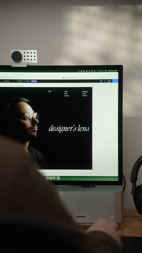 Instagram post by @robert.mccombe for Wix Studio. Caption reads: [...] so here’s a tutorial of how I do it in....