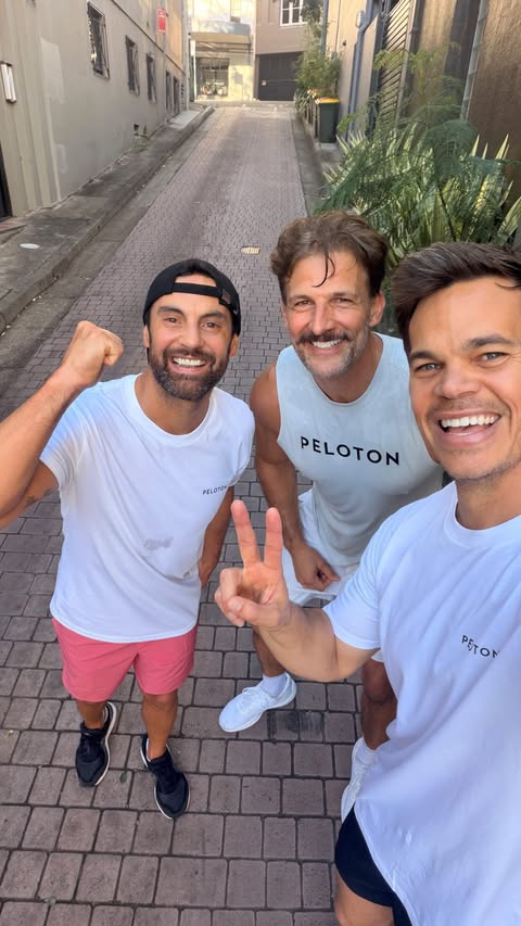 Instagram post by @jimmynicholson for Peloton. Caption reads: [...] ago I was reminded of that again at....