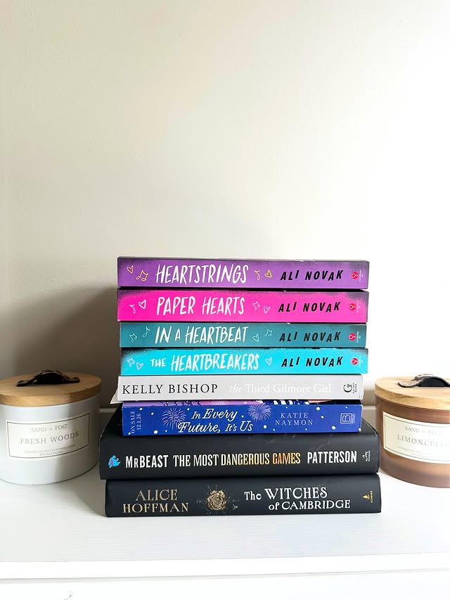 Instagram post by @book.addict.827 for William Morrow. Caption reads: [...] by Ali Novak 📚 Thank you....