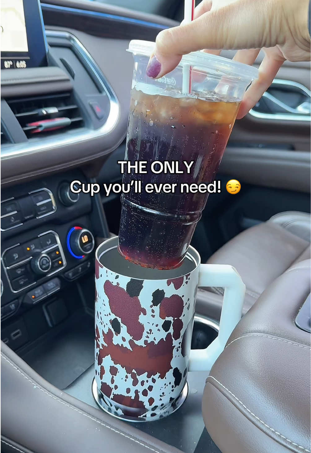 TikTok post by @countingthecoynes for FrostBuddy. Caption reads: The Thicc Buddy literally replaces every tumbler....