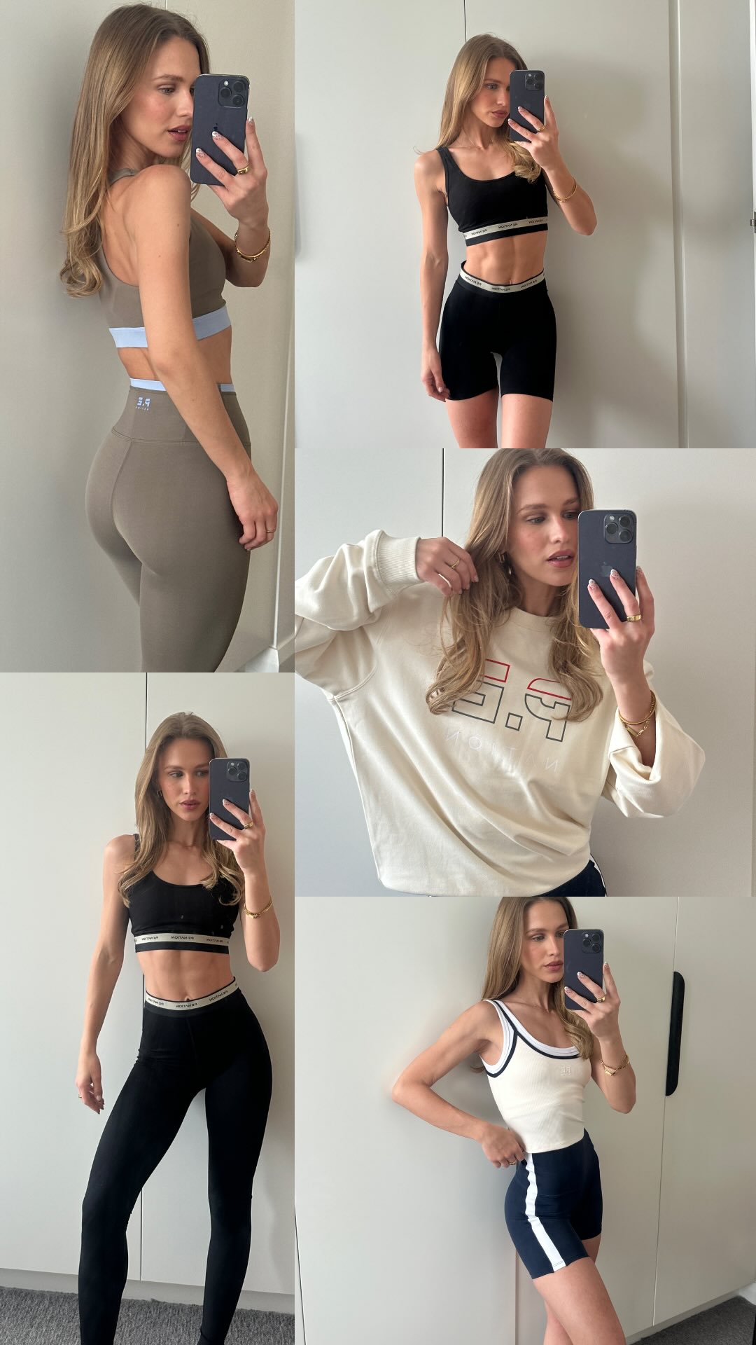 Instagram post by @hannahrogers.s for P.E Nation. Caption reads: [...] up before the sale ends this Sunday.....