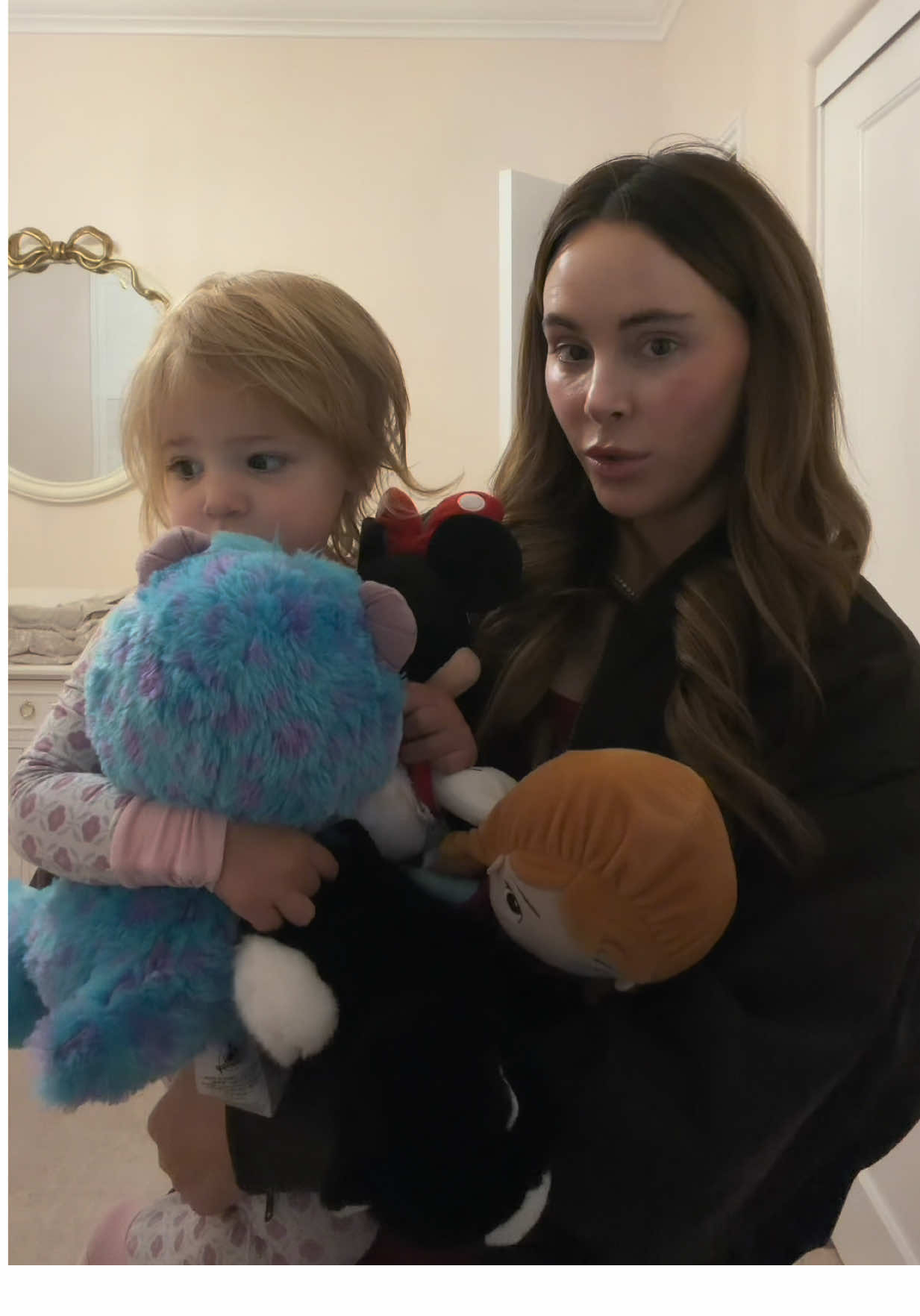 TikTok post by @amanda_stantonn for true Botanicals. Caption reads: pacifier weaning update, glowing dewy skin thanks....