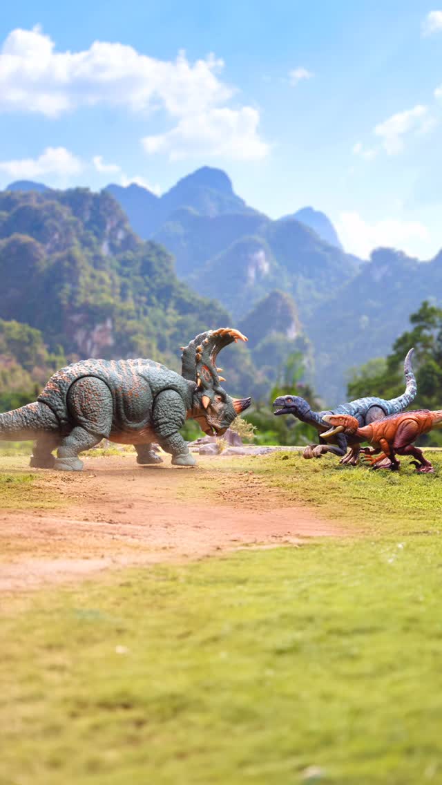 Instagram post by @plasticaction for Jurassic World. Caption reads: 🎬 BTS from our latest project with @jurassicworld....