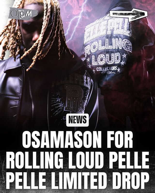 Instagram post by @00piumunderground for Rolling Loud. Caption reads: #RollingLoud & #PellePelle have teamed up to [...].